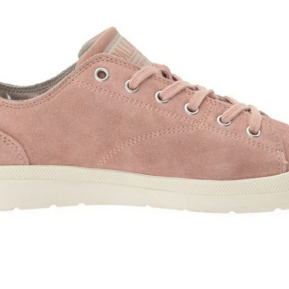 Palladium Pink Lace Suede Tuxedo 8 - Picture 2 of 4